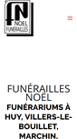 Mobile Screenshot of funeraillesnoel.be